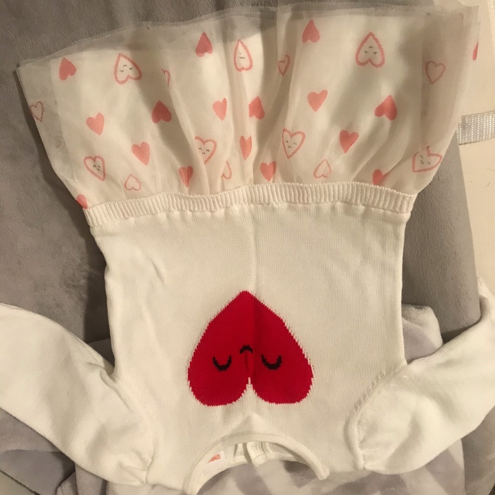 Baby Girl valentines Sweater Dress